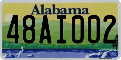 AL license plate 48AI002
