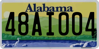 AL license plate 48AI004