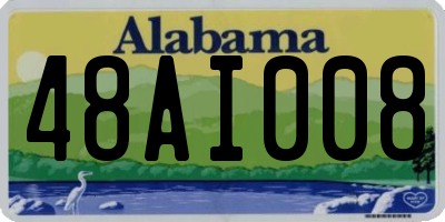 AL license plate 48AI008