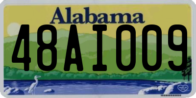AL license plate 48AI009