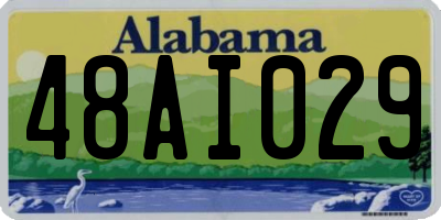 AL license plate 48AI029