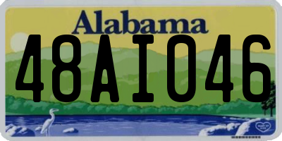 AL license plate 48AI046