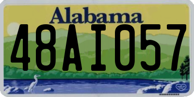 AL license plate 48AI057