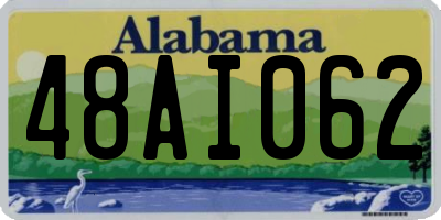 AL license plate 48AI062