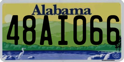 AL license plate 48AI066