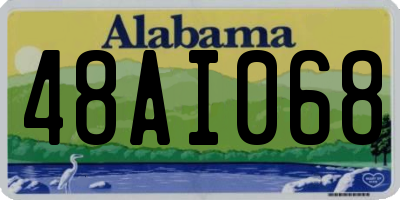 AL license plate 48AI068