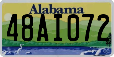 AL license plate 48AI072