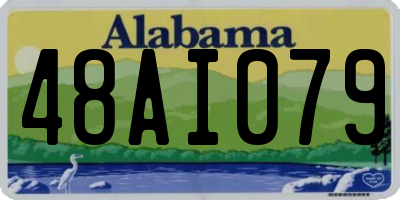 AL license plate 48AI079