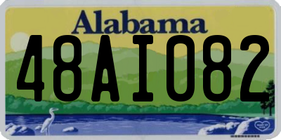 AL license plate 48AI082