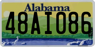 AL license plate 48AI086