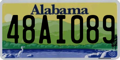 AL license plate 48AI089