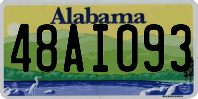 AL license plate 48AI093