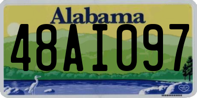 AL license plate 48AI097