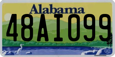 AL license plate 48AI099