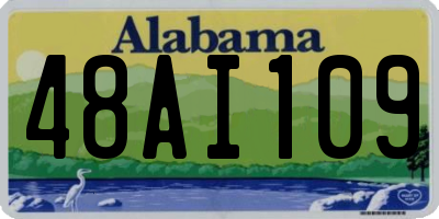 AL license plate 48AI109