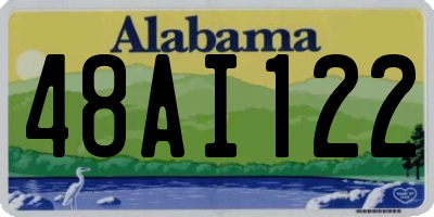 AL license plate 48AI122