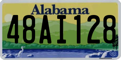 AL license plate 48AI128