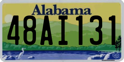 AL license plate 48AI131