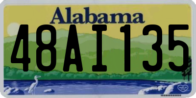 AL license plate 48AI135