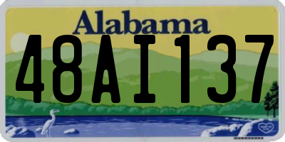 AL license plate 48AI137