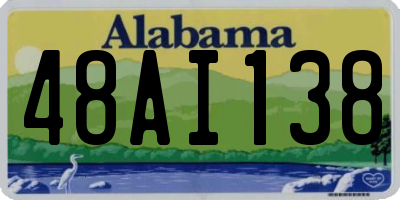 AL license plate 48AI138
