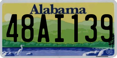 AL license plate 48AI139
