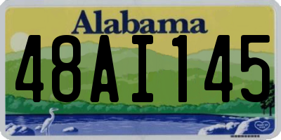 AL license plate 48AI145