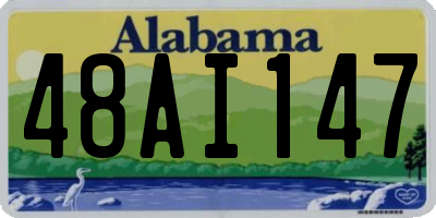 AL license plate 48AI147