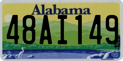 AL license plate 48AI149