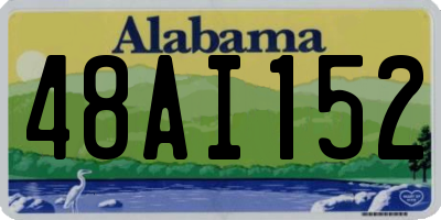 AL license plate 48AI152