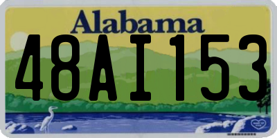 AL license plate 48AI153