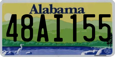 AL license plate 48AI155