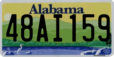 AL license plate 48AI159