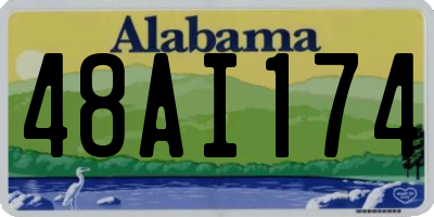 AL license plate 48AI174