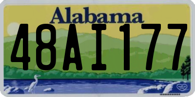 AL license plate 48AI177