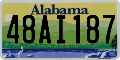 AL license plate 48AI187