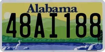 AL license plate 48AI188