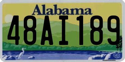 AL license plate 48AI189