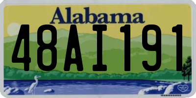AL license plate 48AI191