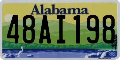AL license plate 48AI198