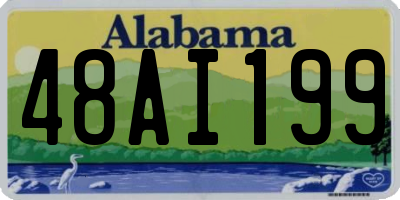 AL license plate 48AI199