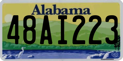 AL license plate 48AI223