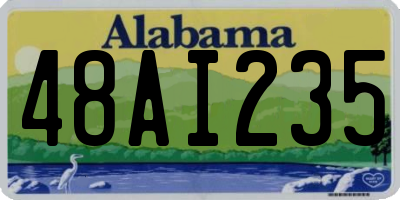 AL license plate 48AI235