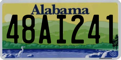 AL license plate 48AI241