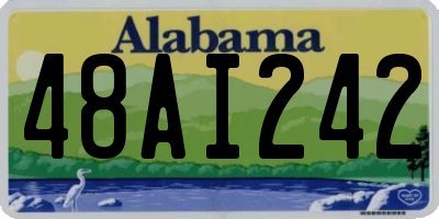 AL license plate 48AI242