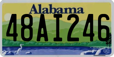 AL license plate 48AI246