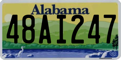 AL license plate 48AI247