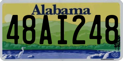 AL license plate 48AI248