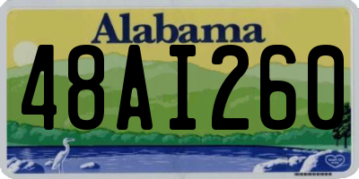 AL license plate 48AI260