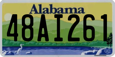 AL license plate 48AI261